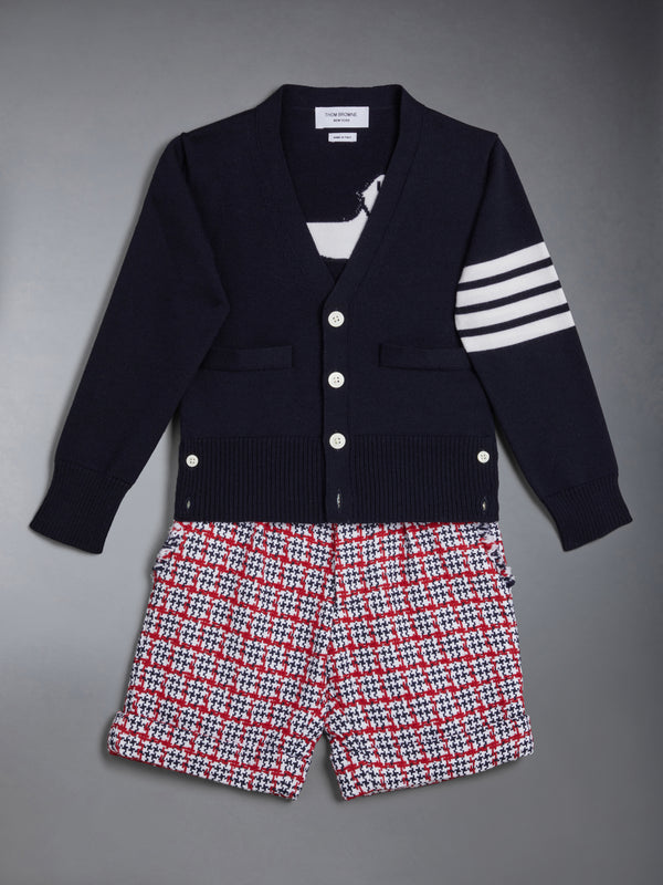 CHILDREN'S WOOL CASHMERE 4-BAR HECTOR CLASSIC CARDIGAN - image 6