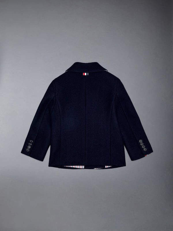 キッズ メルトンウール ピーコート - image 2