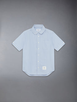 キッズ オックスフォード ラウンドカラー シャツ