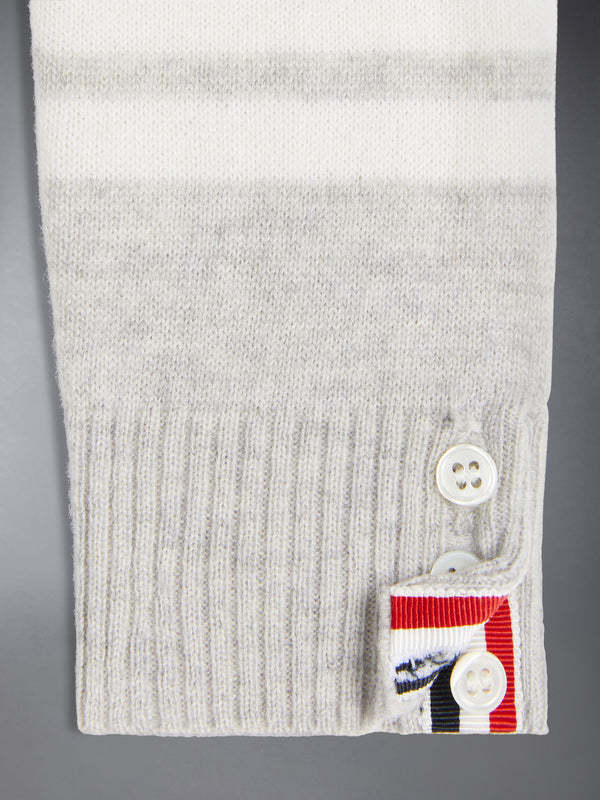 CASHMERE 4-BAR BABY ONESIE - image 5