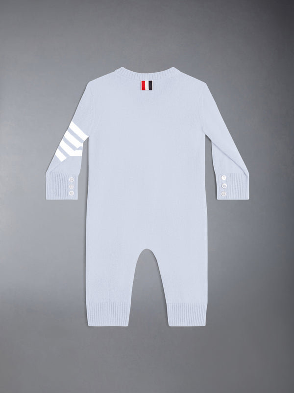 CASHMERE 4-BAR BABY ONESIE - image 2