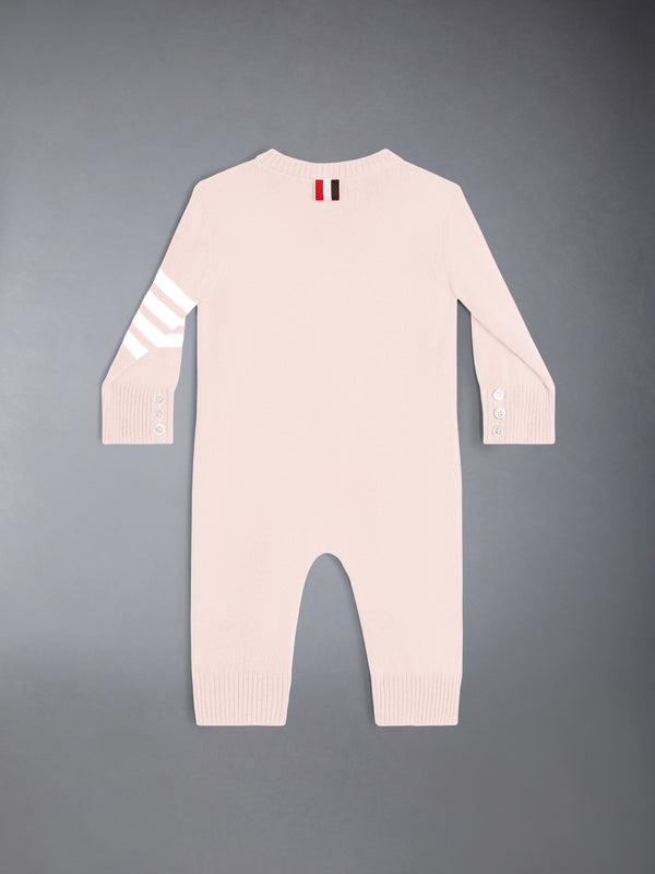 CASHMERE 4-BAR BABY ONESIE - image 2