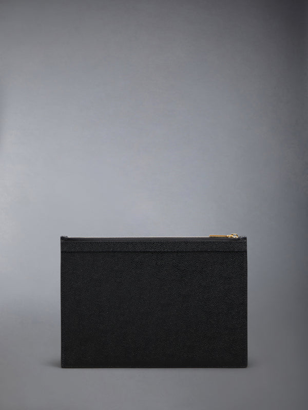 PEBBLE GRAIN SMALL DOCUMENT HOLDER - image 2