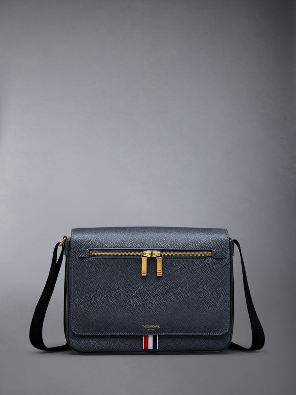 Pebble Grain Leather Reporter Bag - featured image