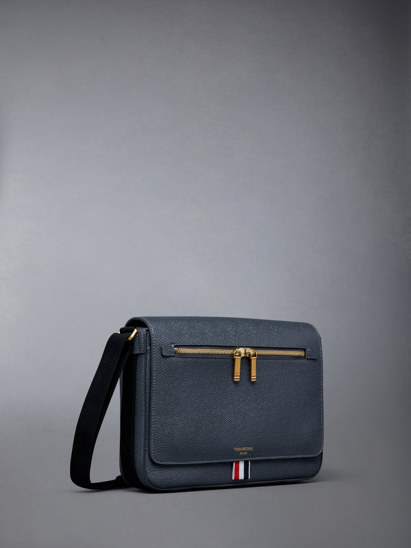 Pebble Grain Leather Reporter Bag - image 2