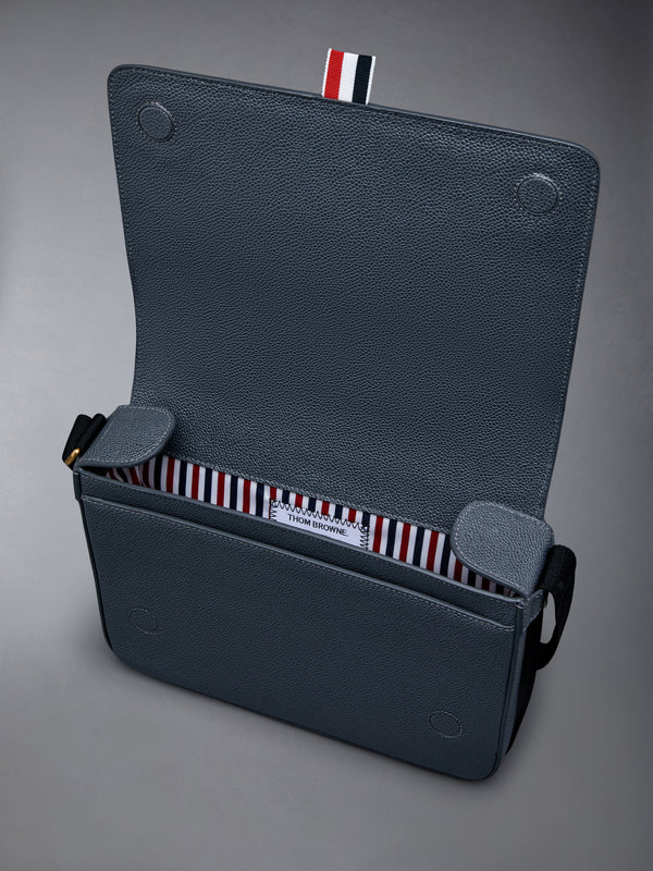 Pebble Grain Leather Reporter Bag - image 5