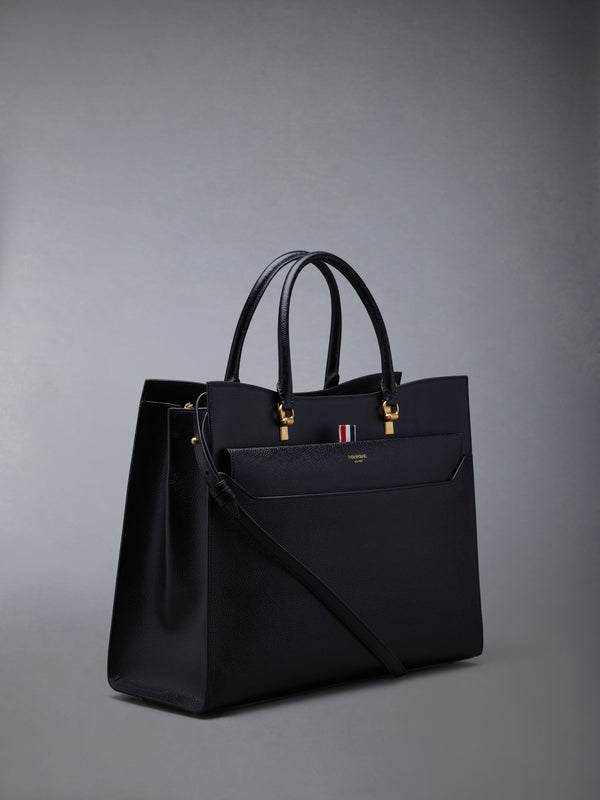 PEBBLE GRAIN LARGE DUET TOTE - image 2