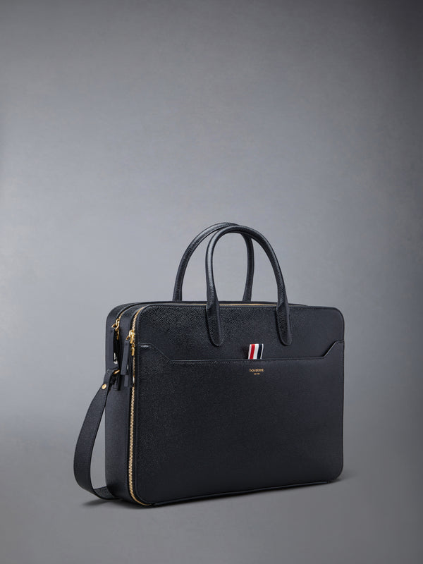 PEBBLE GRAIN DOUBLE COMPARTMENT BUSINESS BAG - image 2