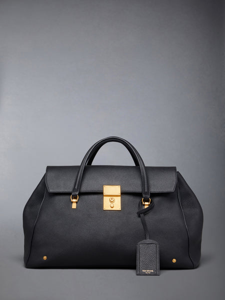BOLTON WEEKENDER BAG IN SOFT PEBBLE GRAIN LEATHER