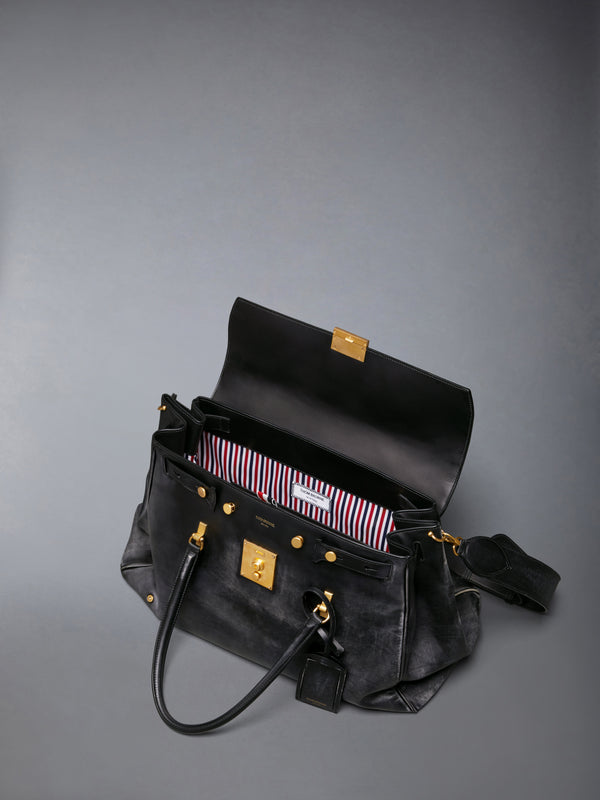 BOLTON WEEKENDER BAG IN DISTRESSED LEATHER - image 5