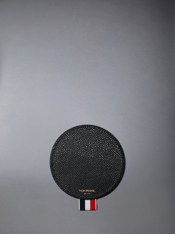 PEBBLE GRAIN LEATHER COASTERS - featured image