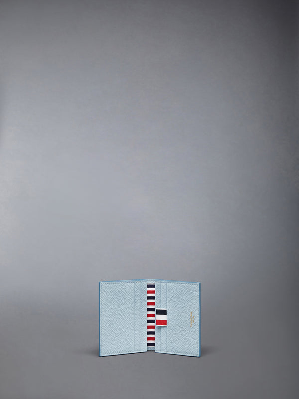 FEATHER PRINT PEBBLE GRAIN DOUBLE CARD HOLDER - image 3