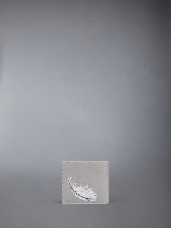 FEATHER PRINT PEBBLE GRAIN BILFOLD - image 2