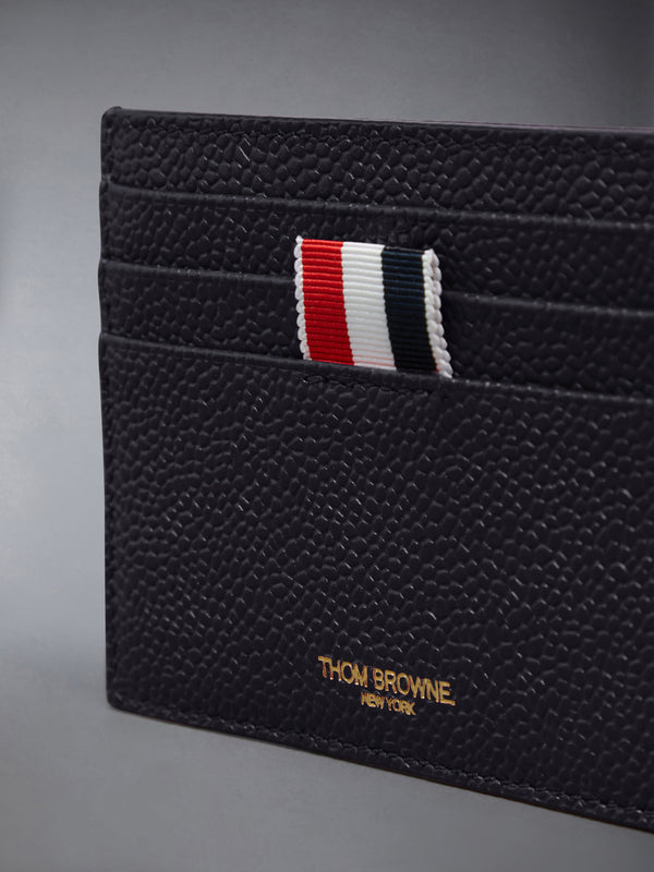 PEBBLE GRAIN NOTE COMPARTMENT CARD HOLDER - image 4