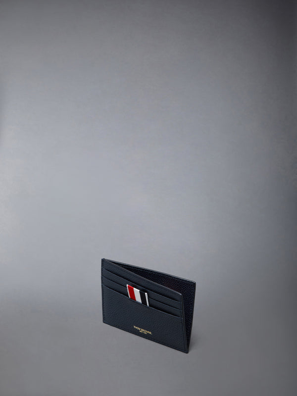PEBBLE GRAIN NOTE COMPARTMENT CARD HOLDER - image 3
