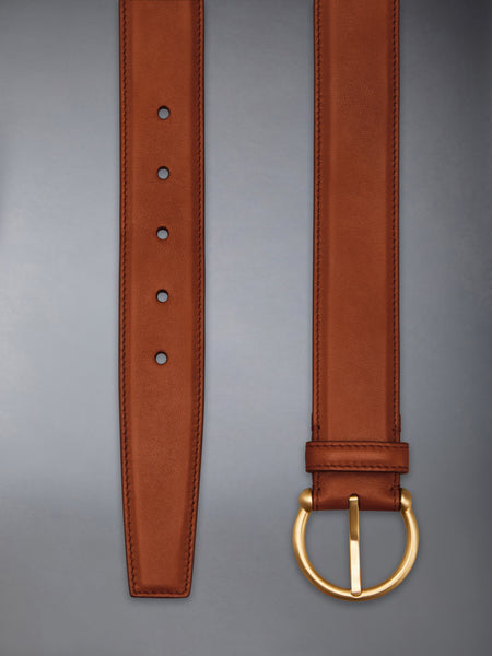VACCETTA ROUND BUCKLE BELT
