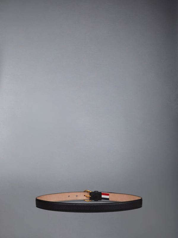 PEBBLE GRAIN ROUND BUCKLE BELT - image 2