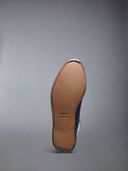 CALF SUEDE KNEE HIGH LONGWING BOOT