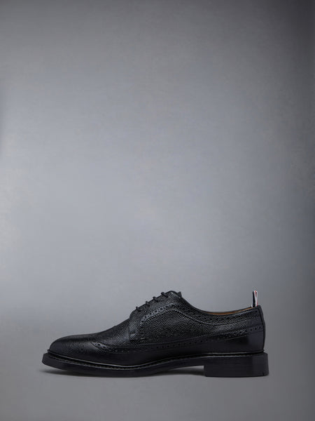 Pebble Lucido Goodyear Leather Sole Classic Longwing Brogue