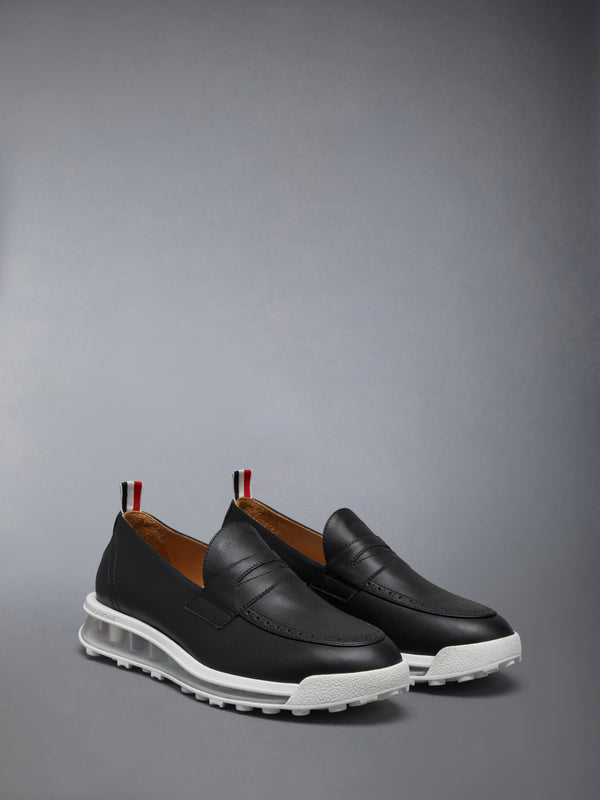 VITELLO CALF LEATHER PENNY LOAFER - image 2