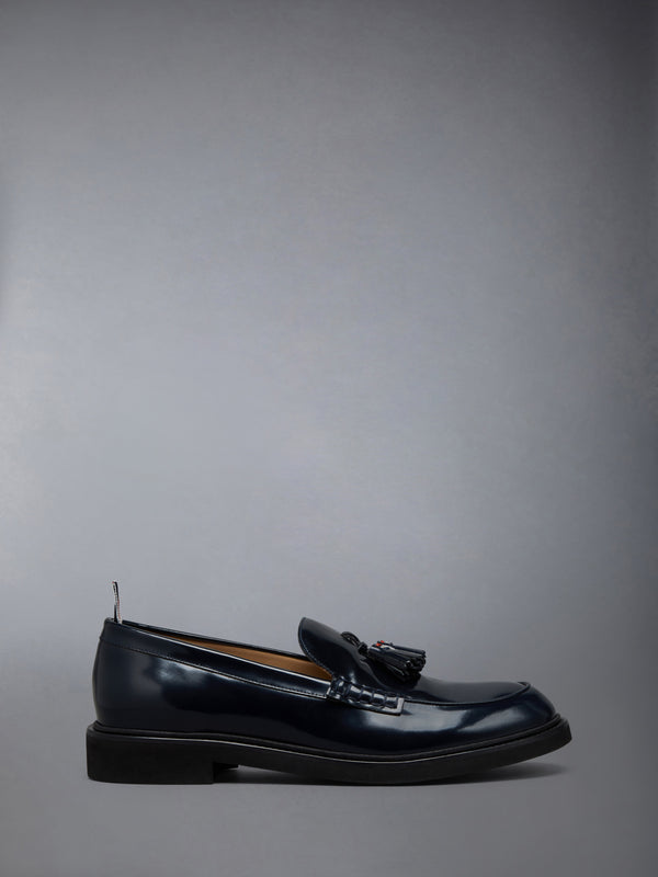 SPAZZOLATO LEATHER TASSLE LOAFER - featured image