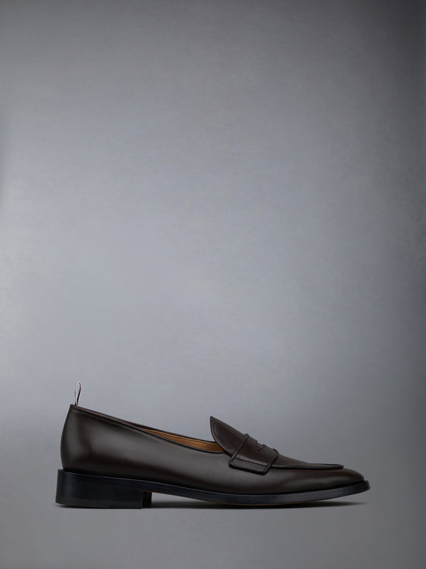 VITELLO CALF LEATHER VARSITY PENNY LOAFER - featured image