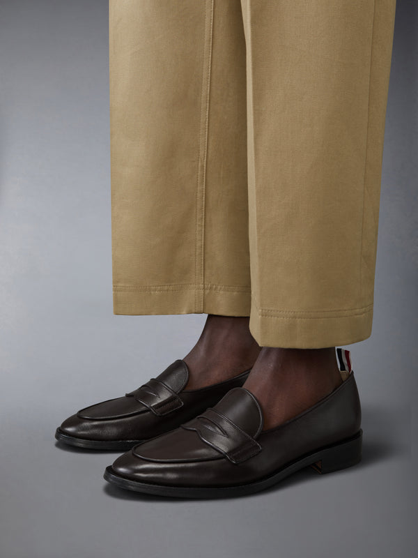 VITELLO CALF LEATHER VARSITY PENNY LOAFER - image 4