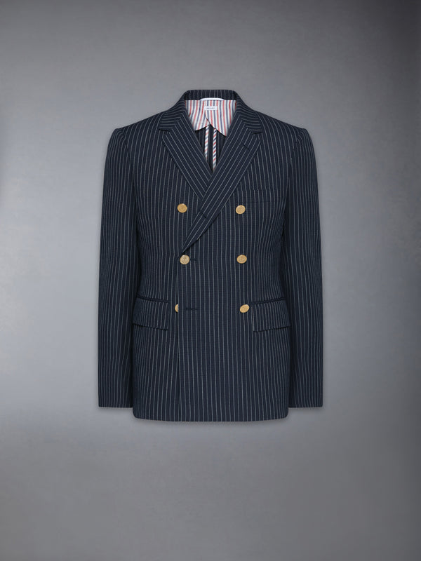 PINSTRIPE HIGH TWIST WOOL SPORTCOAT - featured image