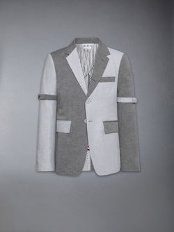 TONAL UNIVERSITY STRIPE LINEN COTTON SPORTCOAT