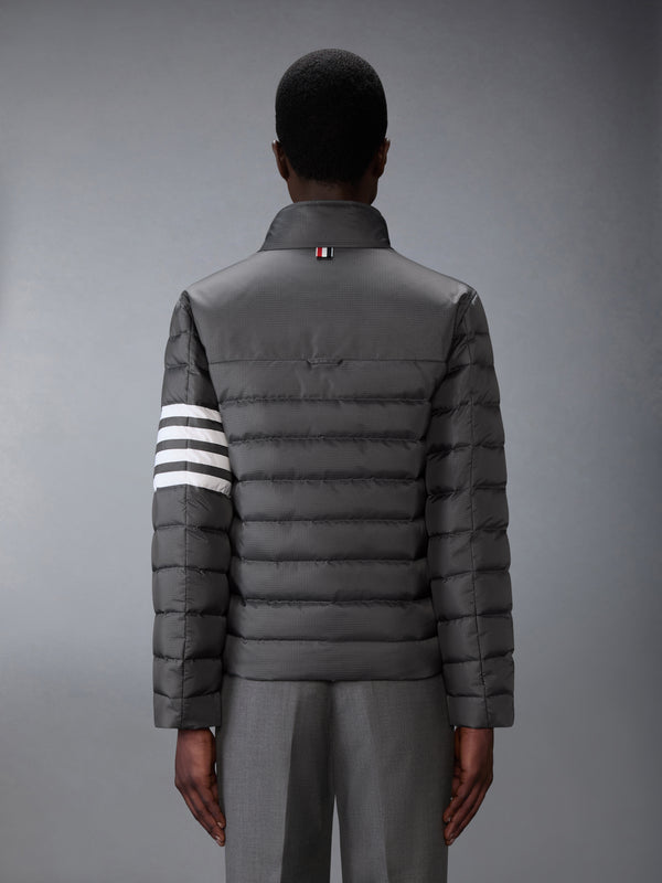 SHINY RIPSTOP LIGHTWEIGHT DOWN FILLED 4-BAR JACKET - image 2