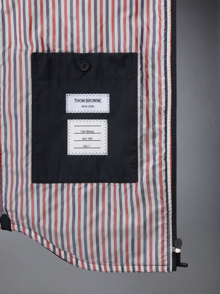 POLY TWILL ECO FILLED QUILTED OVERSIZE SHIRT