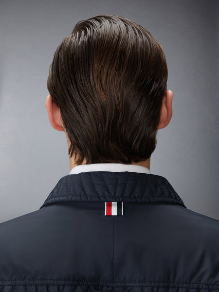 POLY TWILL ECO FILLED QUILTED OVERSIZE SHIRT