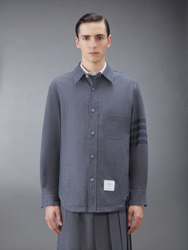 FLANNEL 4-BAR SHIRT JACKET - featured image