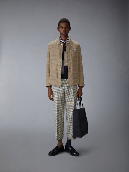 GUNCLUB CHECK CHEVIOT TWEED UTILITY JACKET