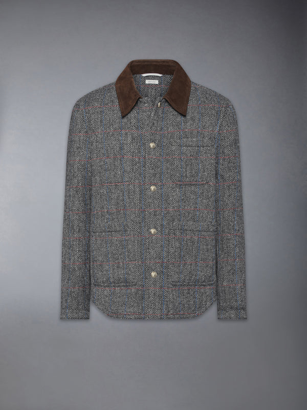 HUNTING TWEED UTILITY JACKET - featured image