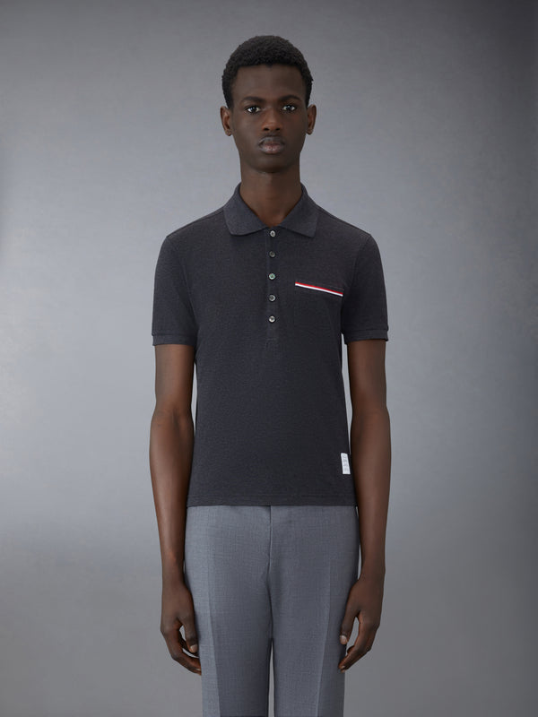PIQUE POCKET POLO - featured image