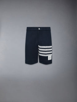 DOUBLE FACE KNIT 4-BAR BERMUDA SHORTS