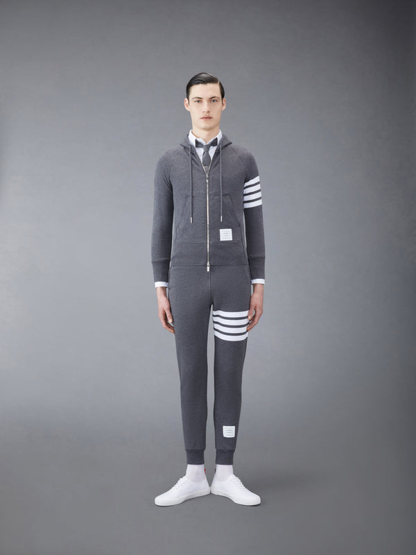 CLASSIC LOOPBACK 4-BAR FULL ZIP HOODIE - image 3