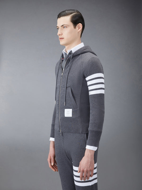 CLASSIC LOOPBACK 4-BAR FULL ZIP HOODIE - image 4