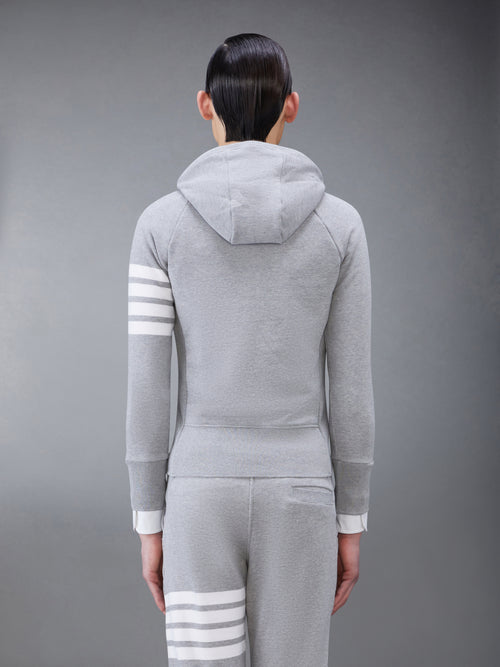 Classic Loopback 4 Bar Full Zip Hoodie | Thom Browne