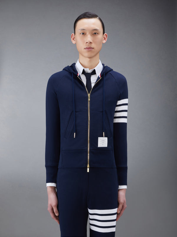 CLASSIC LOOPBACK 4-BAR FULL ZIP HOODIE - featured image