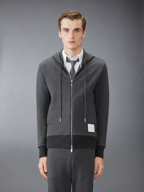 CLASSIC 4-BAR JERSEY ZIP UP HOODIE - image 1