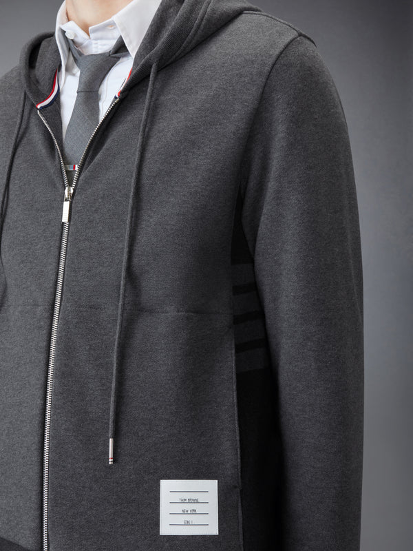 CLASSIC 4-BAR JERSEY ZIP UP HOODIE - image 6