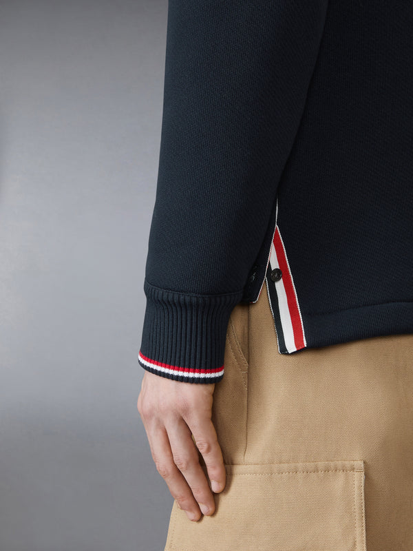 LOOPBACK OVERSIZED RWB STRIPE HOODIE - image 5