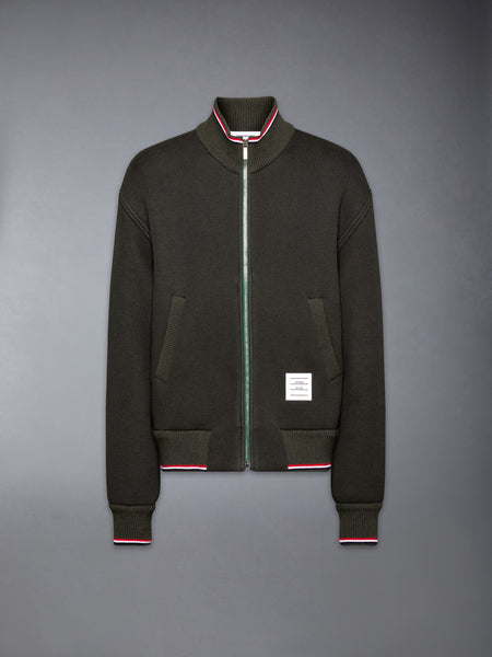 ループバック オーバーサイズ RWB ストライプ ジャケット