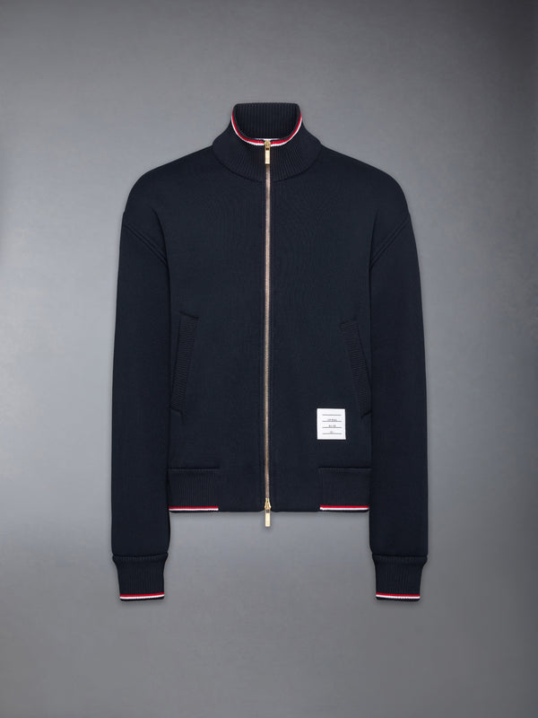 LOOPBACK OVERSIZED RWB STRIPE JACKET - featured image