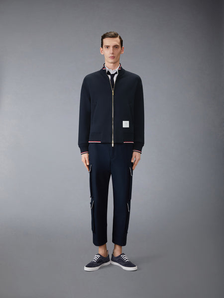 ループバック オーバーサイズ RWB ストライプ ジャケット