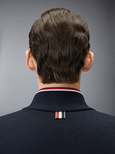 ループバック オーバーサイズ RWB ストライプ ジャケット