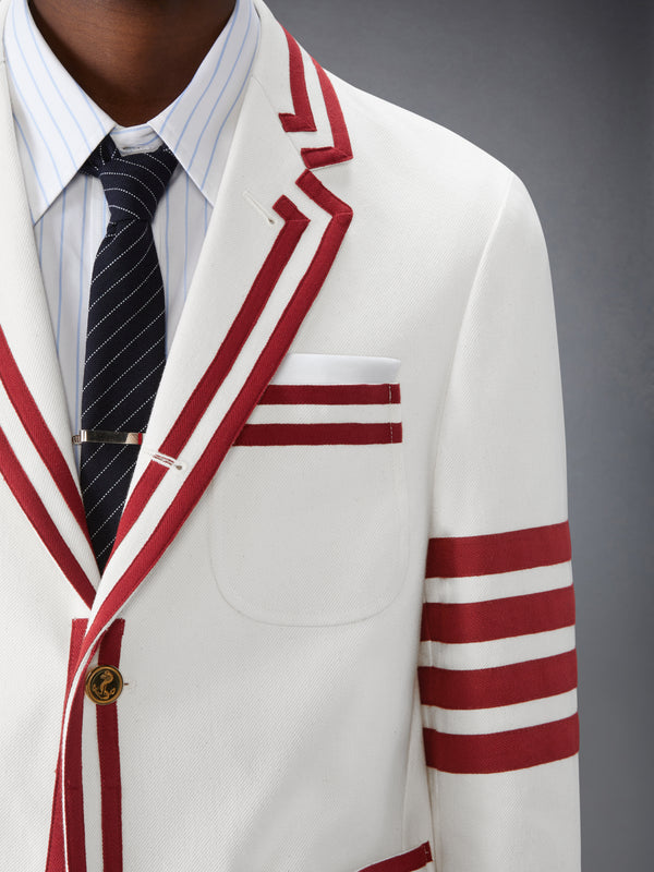 UNCONSTRUCTURED DENIM 4-BAR SPORTCOAT - image 5
