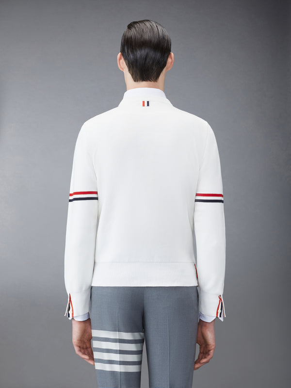 COTTON MILANO STITCH STRIPE PULLOVER - image 2